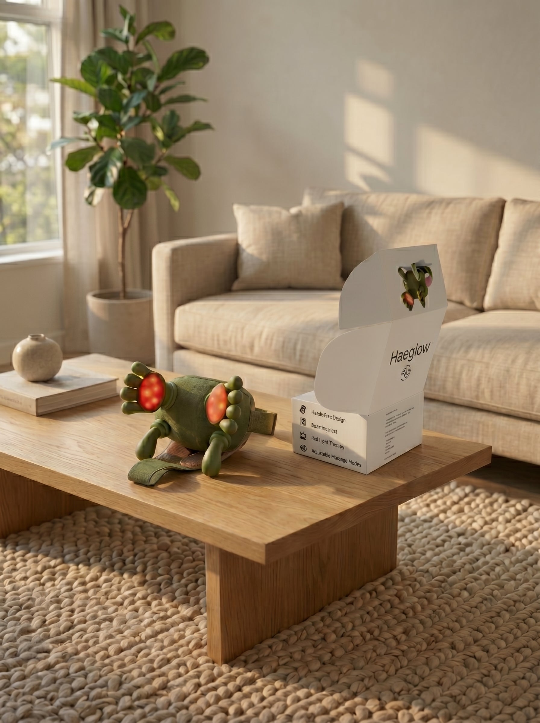 Haeglow™ Masseur Mains Libres — Comme de Vraies Mains